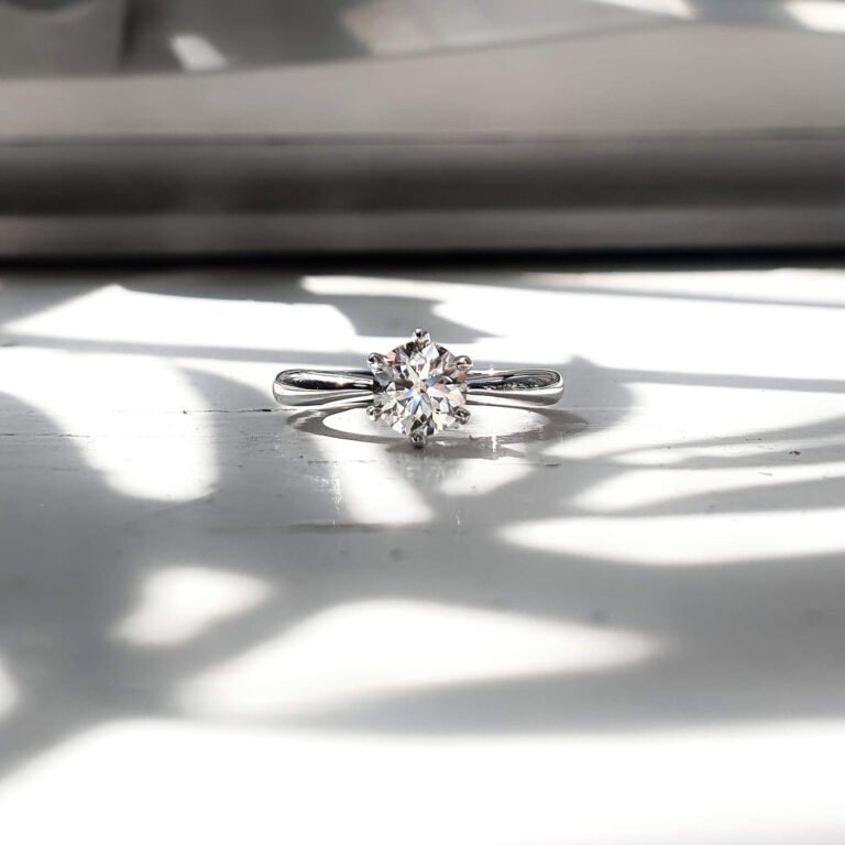 bespoke lab grown diamond jewellery ring