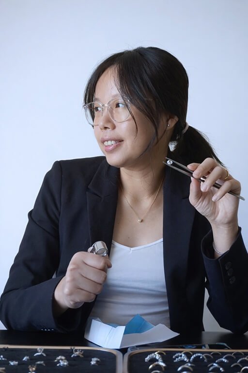 min founder of adaia diamonds and fine by min
