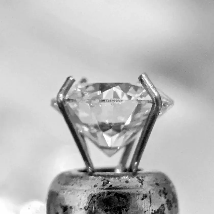 Laser inscribed diamonds